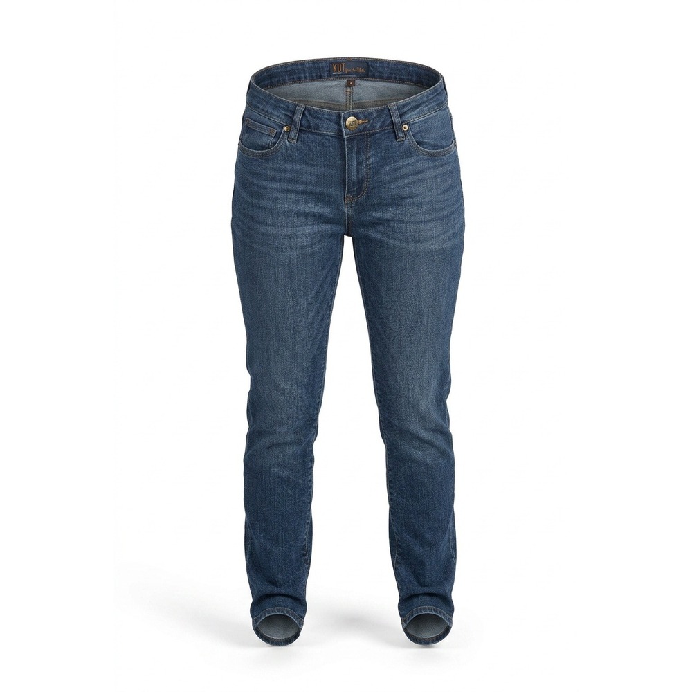 Kut from the Kloth Womens Skinny Jeans Medium Wash‎ Blue Denim Size 4